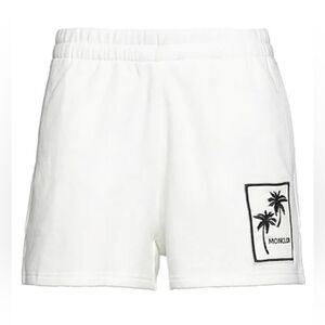 Moncler Embroidered Palm Sweat Shorts size M